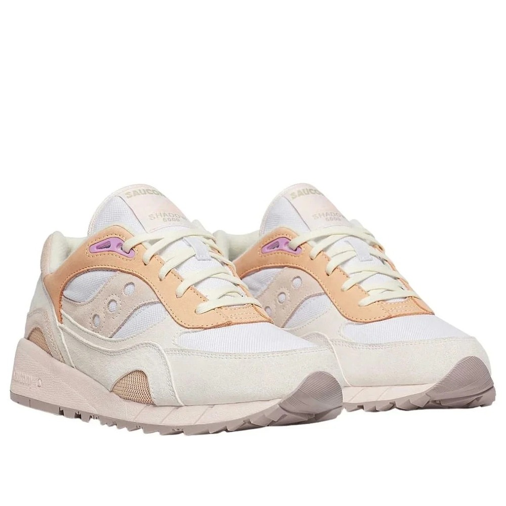 Saucony Shadow 6000 Men's Size 11 Surf Pack White Peach Shoes Sneakers S70904-1 - Picture 2 of 5
